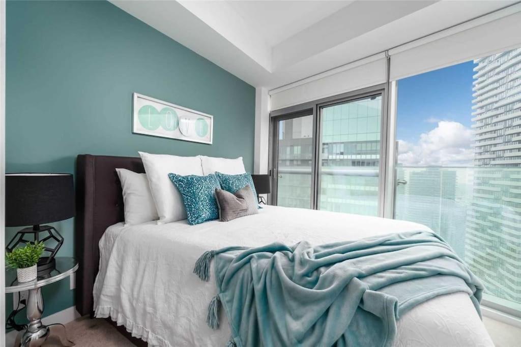 New Superior Lakeview Luxury Top Floor 3-Bedroom Suite On 48Th Floor Toronto Exterior foto