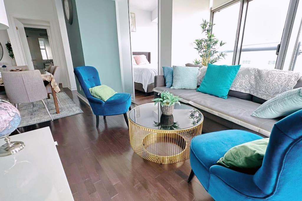 New Superior Lakeview Luxury Top Floor 3-Bedroom Suite On 48Th Floor Toronto Exterior foto