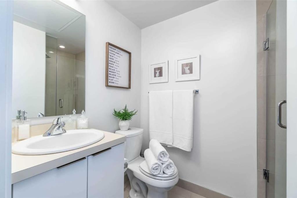 New Superior Lakeview Luxury Top Floor 3-Bedroom Suite On 48Th Floor Toronto Exterior foto