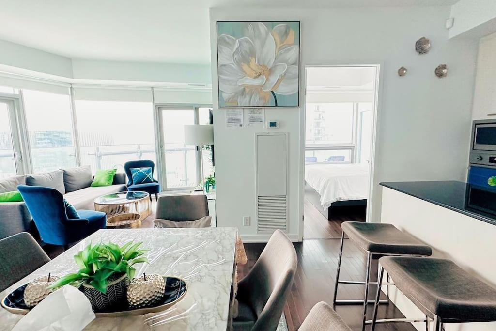 New Superior Lakeview Luxury Top Floor 3-Bedroom Suite On 48Th Floor Toronto Exterior foto