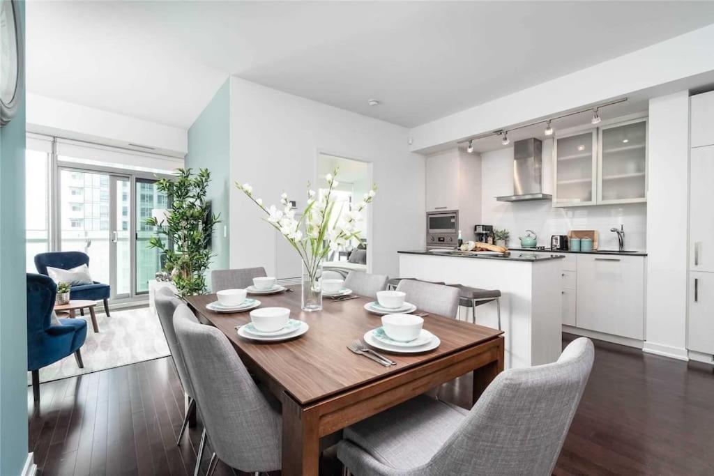 New Superior Lakeview Luxury Top Floor 3-Bedroom Suite On 48Th Floor Toronto Exterior foto